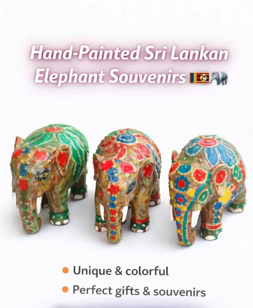 Handmade Sri Lankan fridge magnets and souvenirs
